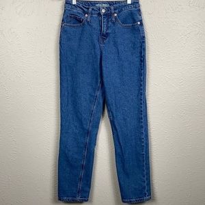 Wild Fable Blue High Rise Mom Denim Jeans Size 4